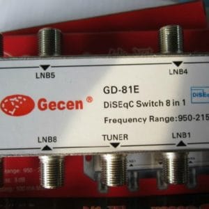 Diseqc Gecen 8x1 GD-81E 1.1