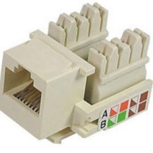 Conector Fêmea Rj45 Keystone CAT5E