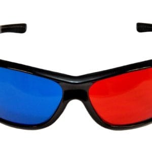 Óculos 3d Azul Vermelho Anáglifo