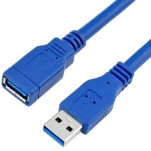 Cabo USB 3.0 Extensor Macho x Fêmea de 1 Metro