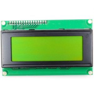 Display LCD 20x4 2004a Fundo Verde e Escrita Preta