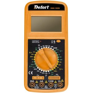 Multímetro e Capacímetro Digital DT-9205A Defort