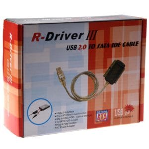Adaptador USB 2.0 para SATA ou IDE R-Driver III