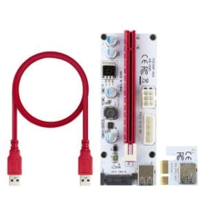 Cabo Riser USB 3.0 PCI-E 1x para PCI-E 16x Ver. 008s 60cm