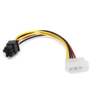 Cabo Molex para PCI-E de 6 Pinos para Placa De Video