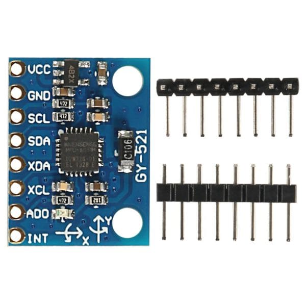Acelerômetro e Giroscópio 3 Eixos MPU-6050 GY-521 - Imagem 3