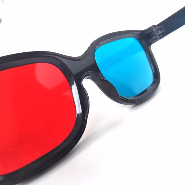 Óculos 3D Anaglifo Vermelho e Azul Full Frame - Imagem 8